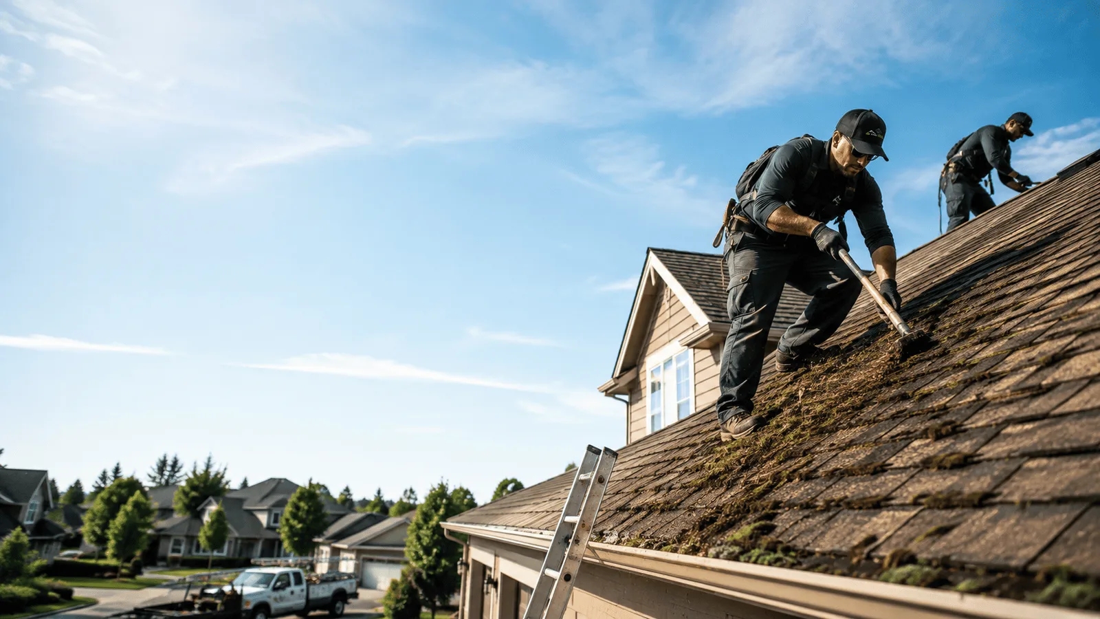 Roof Moss Removal in Saint Charles, MO near me
